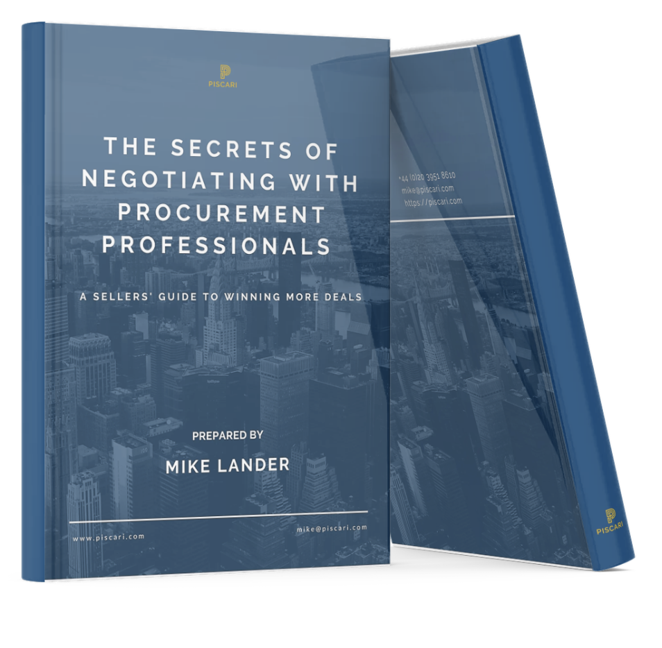 The Secrets of Negotiating With Procurement Professionals